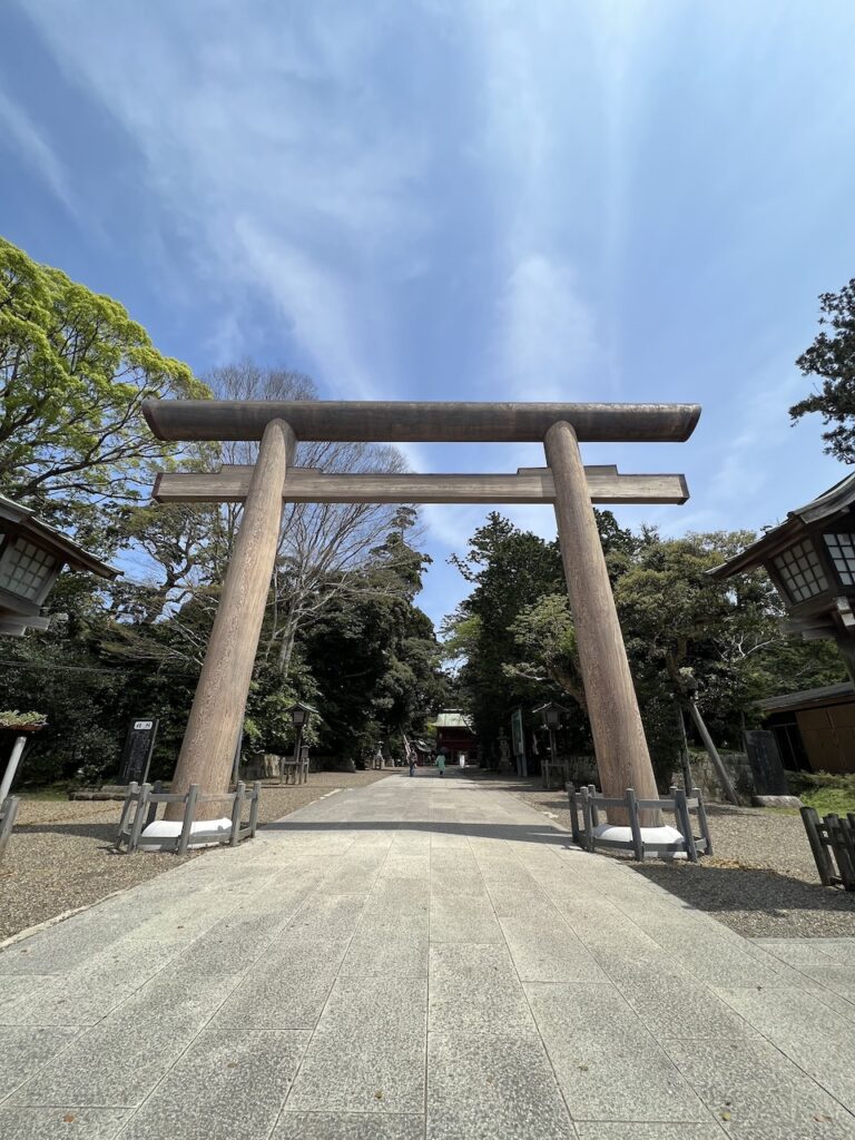 鹿島神宮の鳥居