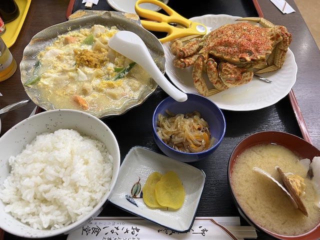 お食事処おさないのほたて貝焼みそ定食