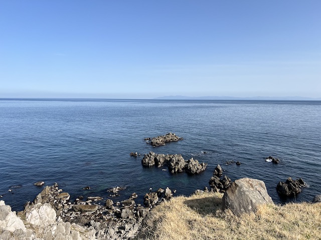 立待岬からみた津軽海峡